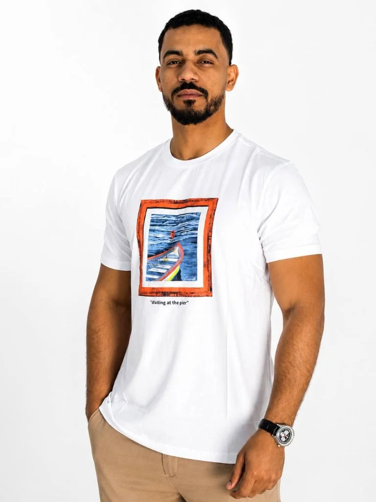 [260523660] T-shirt LIWALI 0160 (S, Blanc)