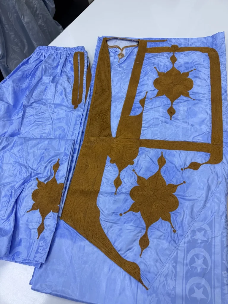 Azbi vert Sika éclair Daraa 10m Pantalon cousu 1271