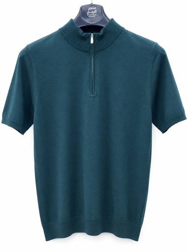 T-shirt tricot 1062 (M, Vert)