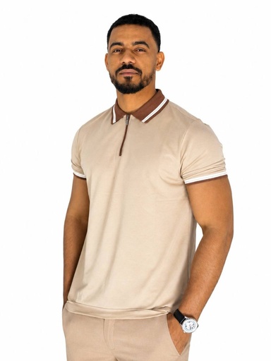 Polo Liwali 170 (S, Chocolat)