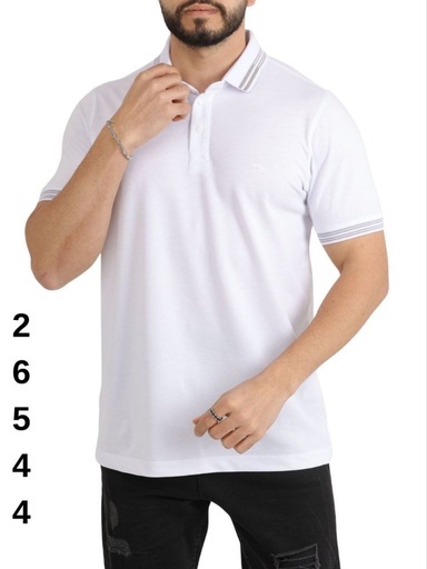 Polo Atroy 26544 (S, Blanc)