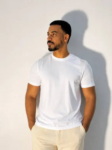 T-shirt Liwali 1135 (Blanc, M)