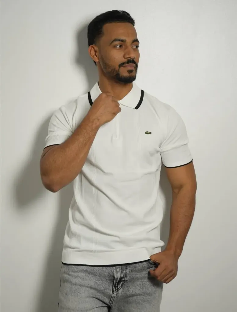 ابولو LACOSTE 4887 (أبيض, S)