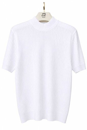 T-shirt tricot 1483 (Blanc, 2XL)